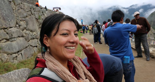 Guided tour of Machu Picchu