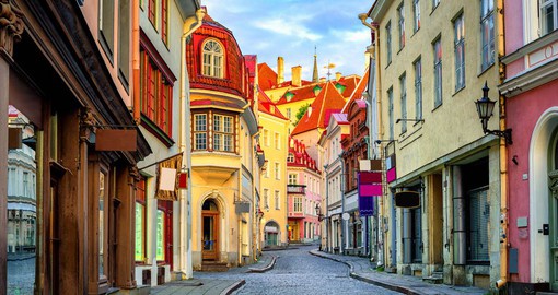 Discover Tallinn's charming and perfectly preserved old town