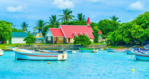 The coast of Mauritius is dotted with charming villages