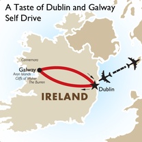 A Taste of Dublin and Galway Self Drive
