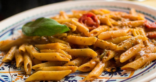 Delicious Italian pasta