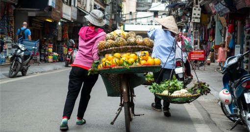 Hanoi’s street food scene can be overwhelming with its mix of smells and tastes but it’s well worth exploring