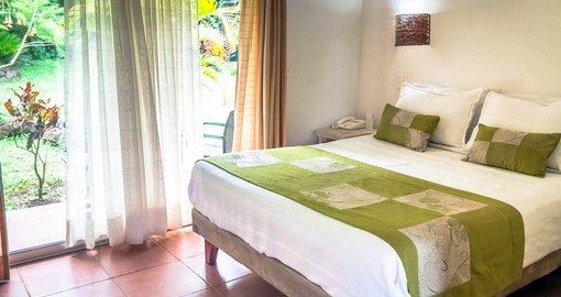 Your Chile Vacation Package includes comfortable rooms at the Hotel Rapa Nui