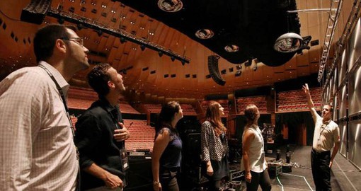Add the unique experience of a backstage visit to the Sydney Opera House part of your Australia Vacation