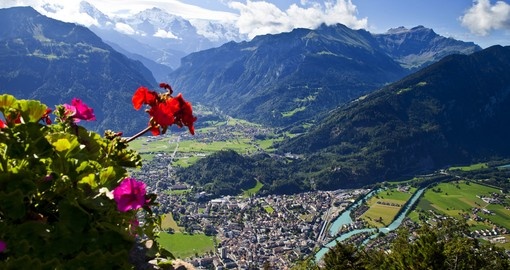 Visit and explore mountainous town Interlaken during your next trip to Switzerland.