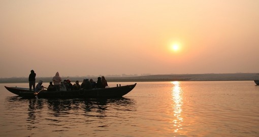 Ganges River cruises is a popular inclusion on India tours.