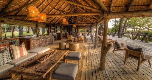 On the banks of the Khwai River, Camp Xakanaxa offers guests an authentic Okavango Delta safari experience