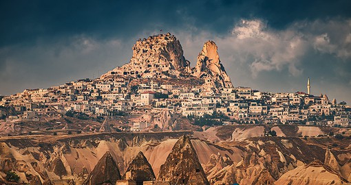 Step into a land of the unknown in Uchisar Village, known for its unique rock formations