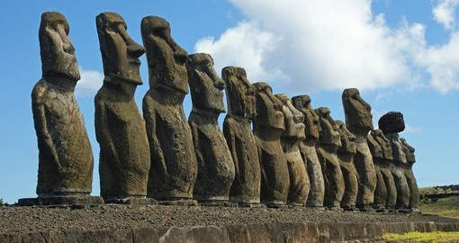 Experience the awe inspiring Moai of Easter Island on your Chile Vacation