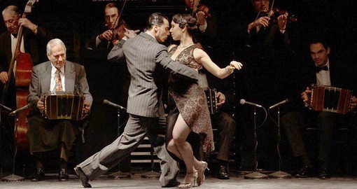 One of the most famous dances in the world, the Tango originating in Buenos Aires in the 18th century