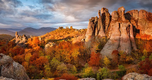 Capture the natural brilliance of the Belogradchik Rocks, known for their unique formations