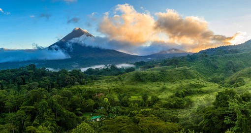 Arenal is Costa Rica's best-known volcano