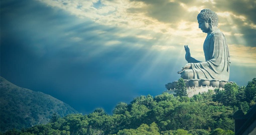 See things from Buddah's prespective on your Hong Kong Tour