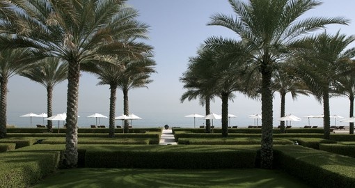 Explore all the amenities of the Chedi Muscat on your next Oman tours.