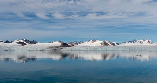 At 22 kilometers Lilliehook Glacier is one of the largest glacial fronts in Svalbard