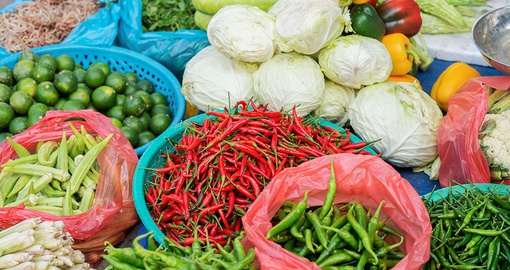 Fresh Ingredients in the Hoi An Market