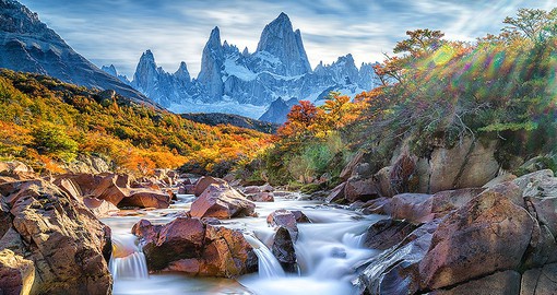 Lose yourself in the utter beauty of Patagonia's mountainous terrain