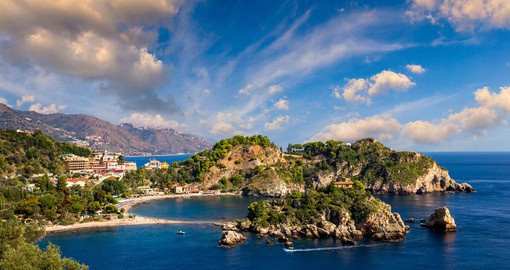 Isola Bella was donated to Taormina by the King of the Two Sicilies in 1806