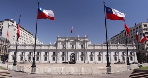 La Moneda Palace, Santiago is part of your vacation in Chile