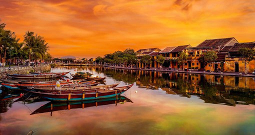 Dating from the 15th century, Hoi An was an important trading port