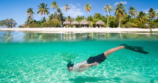 Time for snorkelling on your Bora Bora Vacation