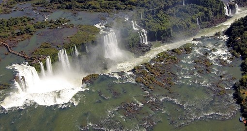Iguazu waterfalls in Argentina are a great photo opportunity on Argentina vacation