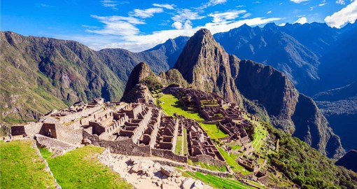 The most amazing creation of the Inca Empire, Machu Picchu stands 2,430 m above sea-level