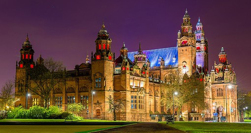 Explore history, art, armour, and more at the Kelvingrove Art Gallery and Museum