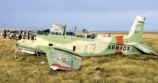 Relics from the Falklands war