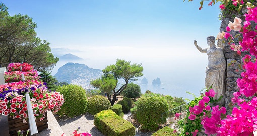 Enjoy the stunning scenery of Capri on your Italy vacation