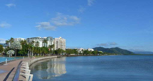 Talk a stroll by the waterfront as you conquer the streets of Cairns