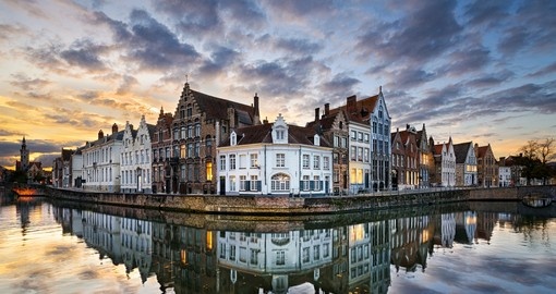 Drive over to the historic city of Bruges during your Netherlands tour.