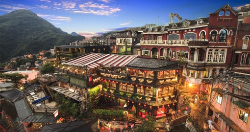 Spend a day in Jiufen on your Taiwan Tour