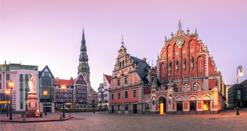 City hall Square,  Riga