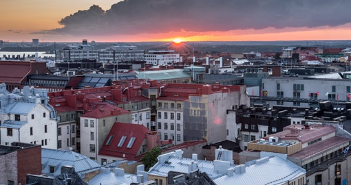 Visit the design district in Helsinki on your Finland tour