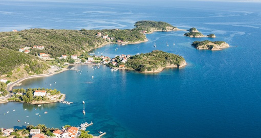 Picturesque Croatian coastline