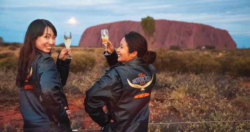 Experience the excitement of an Uluru Sunset Harley Motorcycle Tour on your Australia Vacation