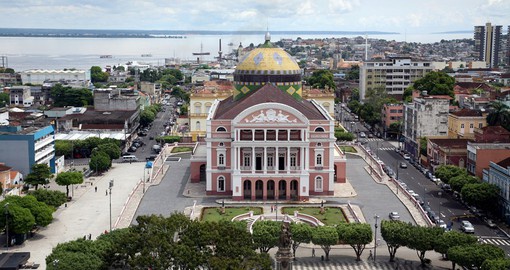 Begin your experience in Manaus, The largest city in the Brazilian Amazon