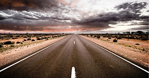 The Australia Outback claims the worlds long straight stetch of road