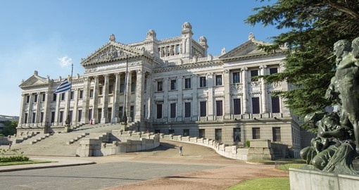 The Palacio Legislativo, Montevideo is a great photo opportunity on your Uruguay tour