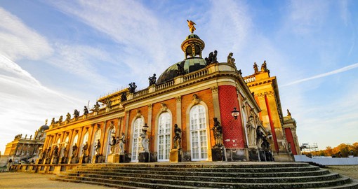 Potsdam-Sanssouci has a unique array of gardens and palaces and is listed as a World Heritage Site