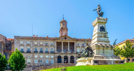 Dating from 1842, Palacio da bolsa is a Neoclassical building housing Porto's stock exchange