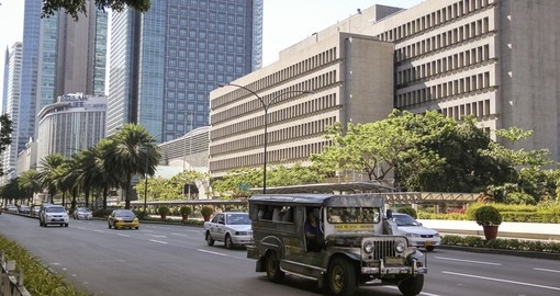Ayala Avenue is one of Manila's busiest streets