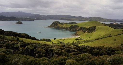 Urupukapuka Island is the largest island in the Bay of Islands