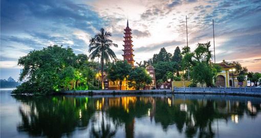 Your Vietnam vacation finishes in Hanoi, the capital city