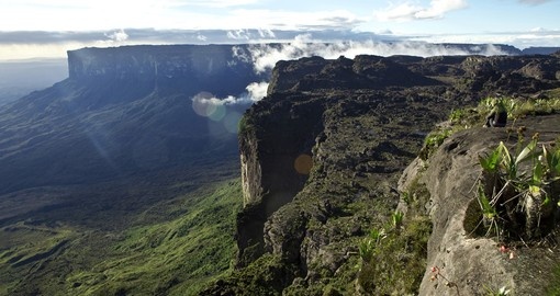 View from the plateau Roraima