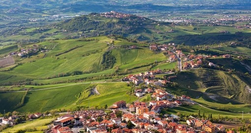 Modern San Marino suburban areas