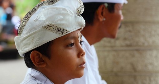 Balinese Hindu boy