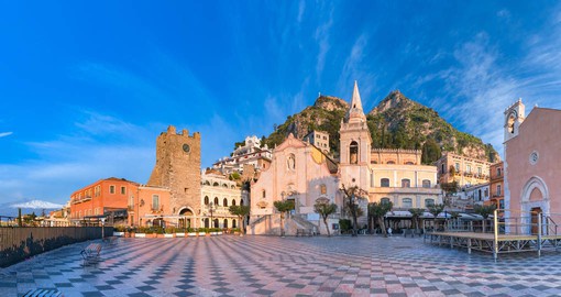 Taormina is Sicily's most historic and picturesque towns
