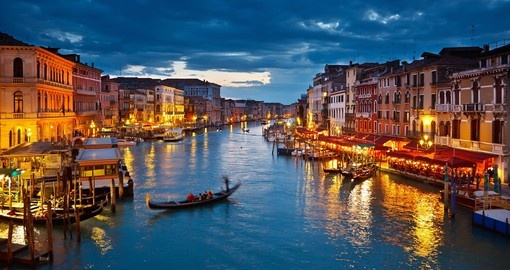 Grand Canal is the most important waterway in Venice